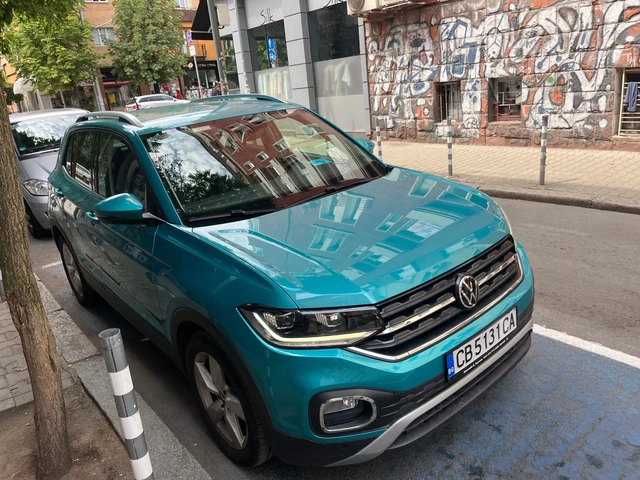 VW T-Cross Първи собственик ! 1.5 TFSI DSG 22600 км - автомобили, коли, обяви за нови и употребявани 2