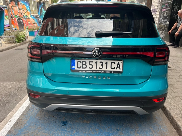 VW T-Cross Първи собственик ! 1.5 TFSI DSG 22600 км - автомобили, коли, обяви за нови и употребявани 4