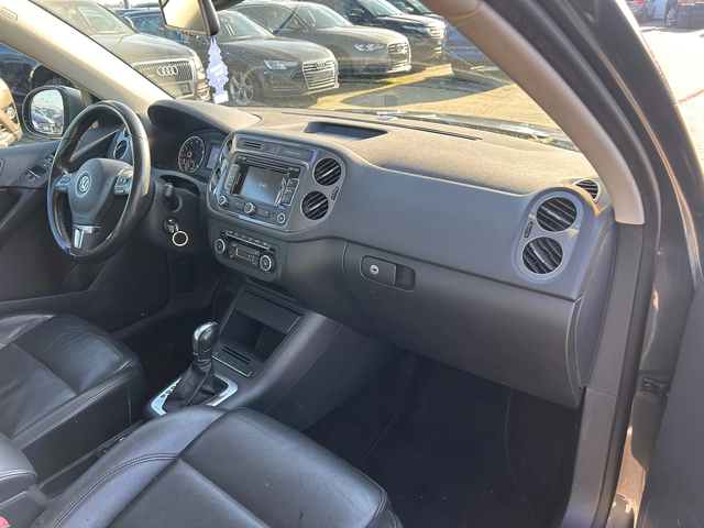 VW Tiguan 2.0TSI 4MOTION PANORAMA/NAVI/KOJA EURO 5 - автомобили, коли, обяви за нови и употребявани 10