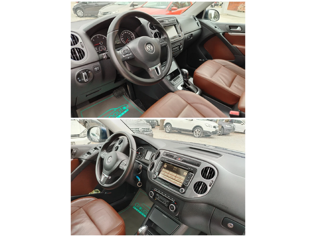 VW Tiguan 2.0TDI-4X4/DSG/NAVI/КАМЕРА/ПАНОРАМА/КОЖА!!! - автомобили, коли, обяви за нови и употребявани 8