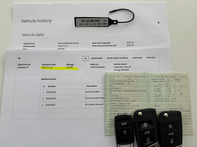 VW Tiguan 2.0TDI* 4x4* СЕРВИЗНА КНИЖКА С ПЪЛНА ИСТОРИЯ В VW - автомобили, коли, обяви за нови и употребявани 14