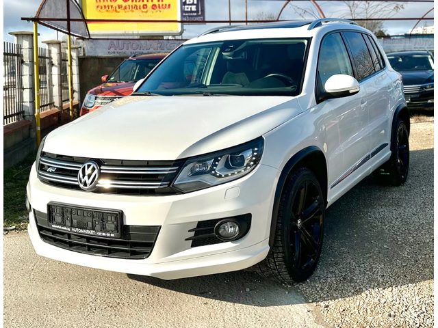 VW Tiguan 2.0TDI 177HP 4-Motion R-Line Panorama - автомобили, коли, обяви за нови и употребявани 0