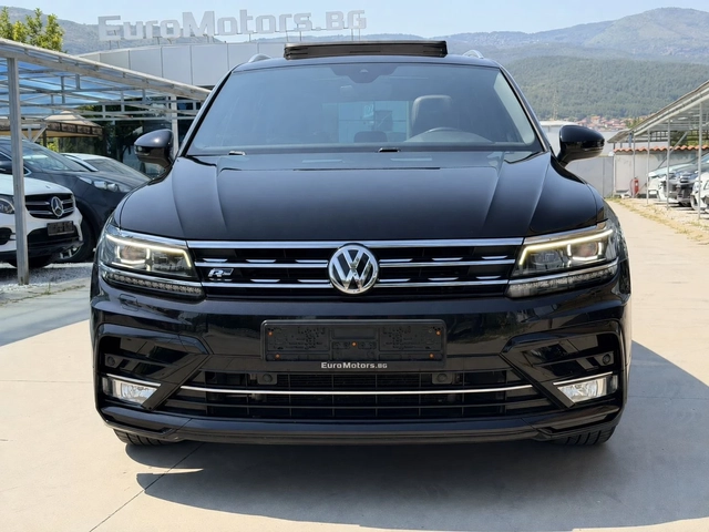 VW Tiguan 2.0TDI-190ps, 4-MOTION, R-LINE, LED, DISTR, PANORA - автомобили, коли, обяви за нови и употребявани 1