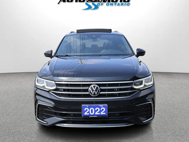 VW Tiguan HIGHLINE R-LINE 4MOTION *ACCIDENT FREE*SERVICE RECORDS*7 SEATES* CAMERA NAV BLUETOOTH LEATHER HEATED SEATS PANO ROOF CRUI All Wheel Drive - автомобили, коли, обяви за нови и употребявани 1