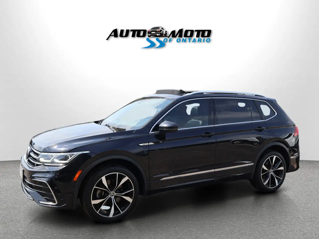 VW Tiguan HIGHLINE R-LINE 4MOTION *ACCIDENT FREE*SERVICE RECORDS*7 SEATES* CAMERA NAV BLUETOOTH LEATHER HEATED SEATS PANO ROOF CRUI All Wheel Drive - автомобили, коли, обяви за нови и употребявани 2
