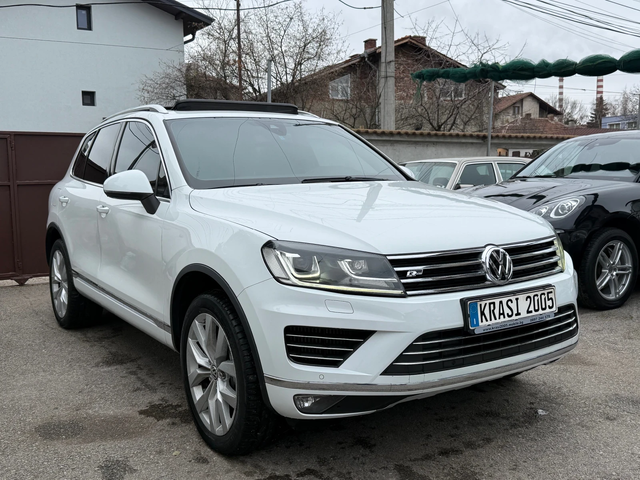 VW Touareg 3.0TDI FACELIFT R-LINE PANORAMA NAVI XENON - автомобили, коли, обяви за нови и употребявани 2