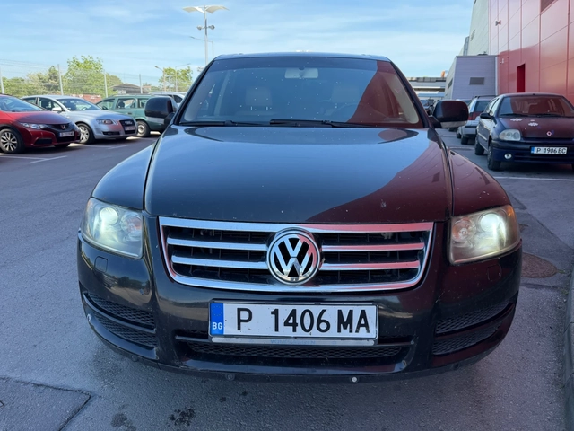 VW Touareg 3.0D* АВТОМАТИК* КОЖА* НА* ПРУЖИНИ* Обслужен - автомобили, коли, обяви за нови и употребявани 2
