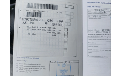 VW Touran 2, 0TDI AUT 7MECTA - автомобили, коли, обяви за нови и употребявани 15