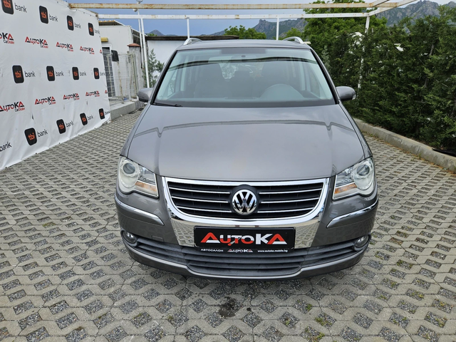 VW Touran 2.0i-109кс= ФАБРИЧЕН МЕТАН= FACELIFT= HIGHLINE - автомобили, коли, обяви за нови и употребявани 0