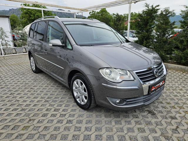 VW Touran 2.0i-109кс= ФАБРИЧЕН МЕТАН= FACELIFT= HIGHLINE - автомобили, коли, обяви за нови и употребявани 1