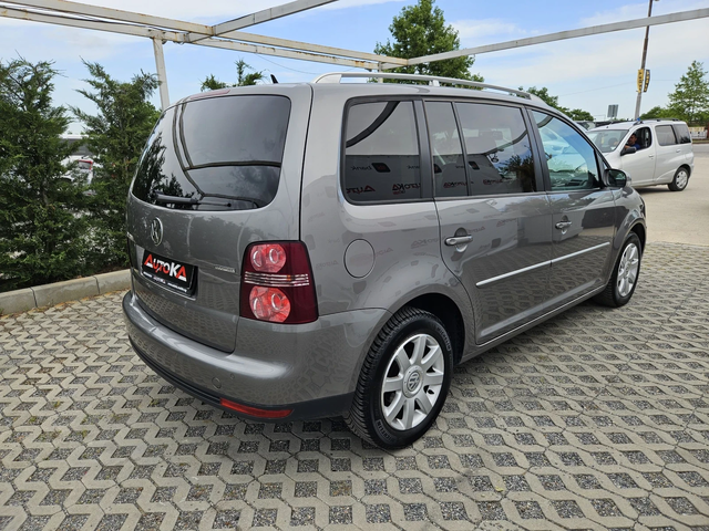 VW Touran 2.0i-109кс= ФАБРИЧЕН МЕТАН= FACELIFT= HIGHLINE - автомобили, коли, обяви за нови и употребявани 2