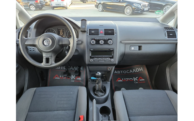 VW Touran 1.6TDI-105кс= 7МЕСТА= 6СК= ПОДГРЕВ= АВТОПИЛОТ - автомобили, коли, обяви за нови и употребявани 11