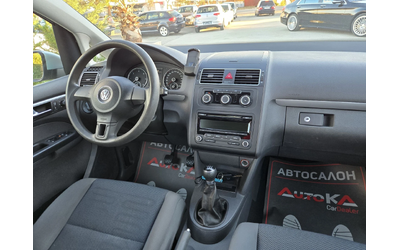 VW Touran 1.6TDI-105кс= 7МЕСТА= 6СК= ПОДГРЕВ= АВТОПИЛОТ - автомобили, коли, обяви за нови и употребявани 12