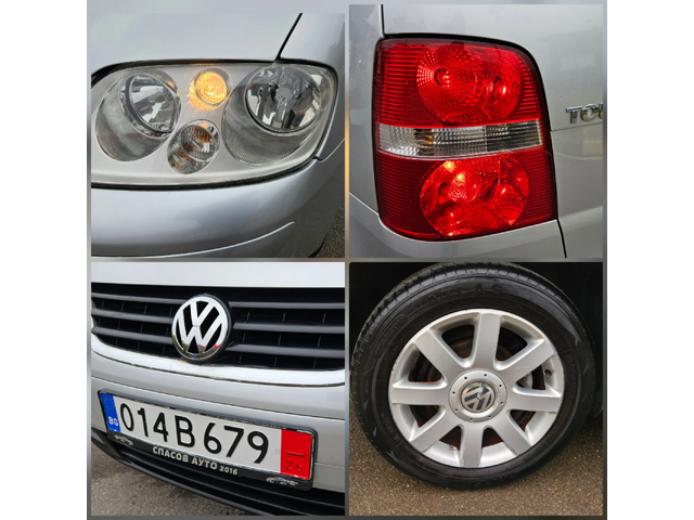 VW Touran 1.9 Tdi 6skorost/Klimatronik - автомобили, коли, обяви за нови и употребявани 13