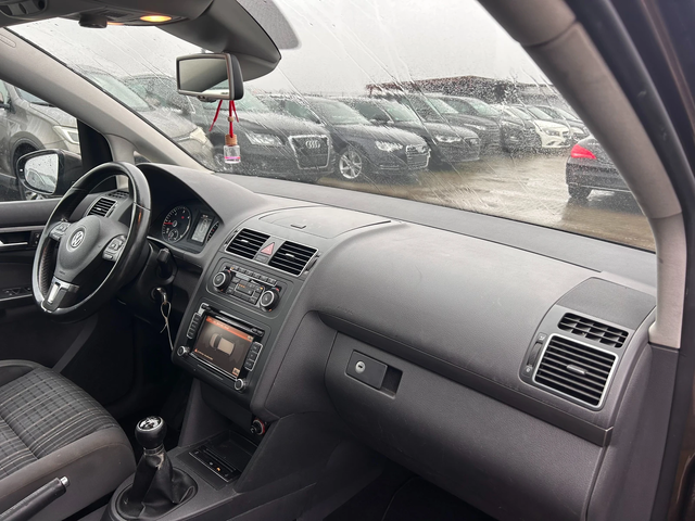 VW Touran CROSS 1.6TDI 6+ 1 NAVI/PANORAMA EURO 5 - автомобили, коли, обяви за нови и употребявани 11