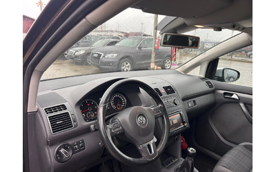 VW Touran CROSS 1.6TDI 6+ 1 NAVI/PANORAMA EURO 5 - автомобили, коли, обяви за нови и употребявани 12