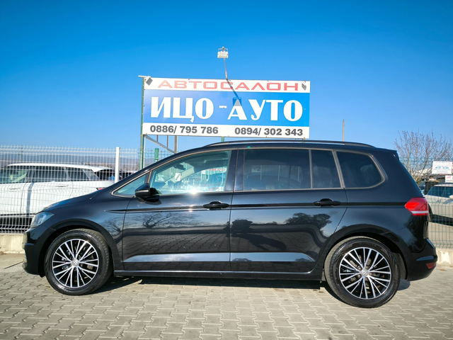 VW Touran 2, 0ТDi-150k.c.6скор.HABИ, LED, - автомобили, коли, обяви за нови и употребявани 2