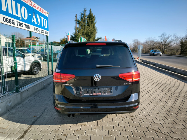 VW Touran 2, 0ТDi-150k.c.6скор.HABИ, LED, - автомобили, коли, обяви за нови и употребявани 4