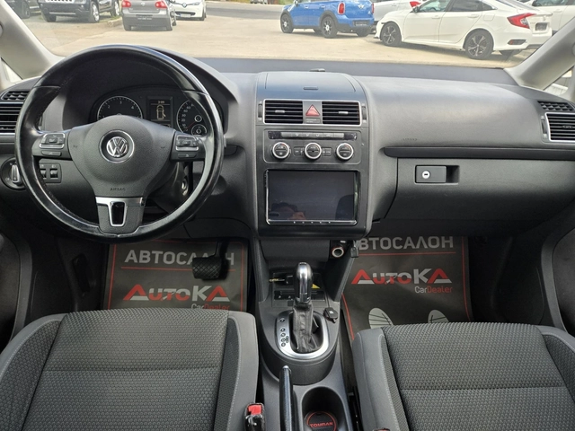 VW Touran 2.0TDI-140кс= 7МЕСТА= АВТОМАТ= LED= КАМЕРА= ОБСЛУЖ - автомобили, коли, обяви за нови и употребявани 11