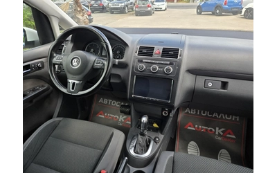 VW Touran 2.0TDI-140кс= 7МЕСТА= АВТОМАТ= LED= КАМЕРА= ОБСЛУЖ - автомобили, коли, обяви за нови и употребявани 12