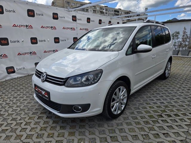 VW Touran 2.0TDI-140кс= 7МЕСТА= АВТОМАТ= LED= КАМЕРА= ОБСЛУЖ - автомобили, коли, обяви за нови и употребявани 5