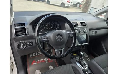 VW Touran 2.0TDI-140кс= 7МЕСТА= АВТОМАТ= LED= КАМЕРА= ОБСЛУЖ - автомобили, коли, обяви за нови и употребявани 7