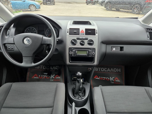 VW Touran 2.0i-109кс= 7МЕСТА= ФАБРИЧЕН МЕТАН= FACE= АВТОПИЛО - автомобили, коли, обяви за нови и употребявани 11