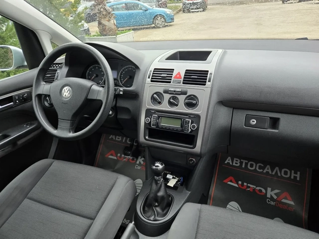 VW Touran 2.0i-109кс= 7МЕСТА= ФАБРИЧЕН МЕТАН= FACE= АВТОПИЛО - автомобили, коли, обяви за нови и употребявани 12