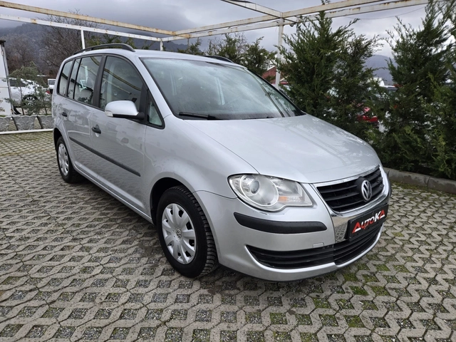 VW Touran 2.0i-109кс= 7МЕСТА= ФАБРИЧЕН МЕТАН= FACE= АВТОПИЛО - автомобили, коли, обяви за нови и употребявани 1