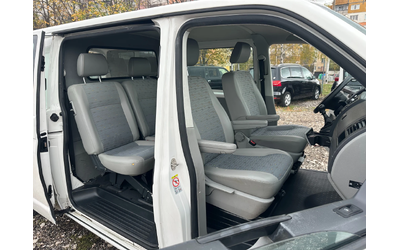 VW Transporter 2.0TDI 140kc LONG 6MESTA - автомобили, коли, обяви за нови и употребявани 13